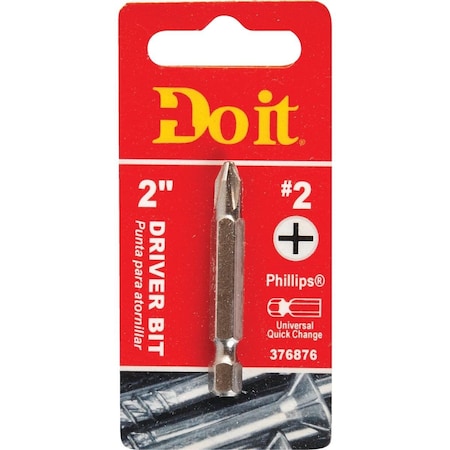 All-Source No. 2 Phillips 2 In. Power Screwdriver Bit 305031DB